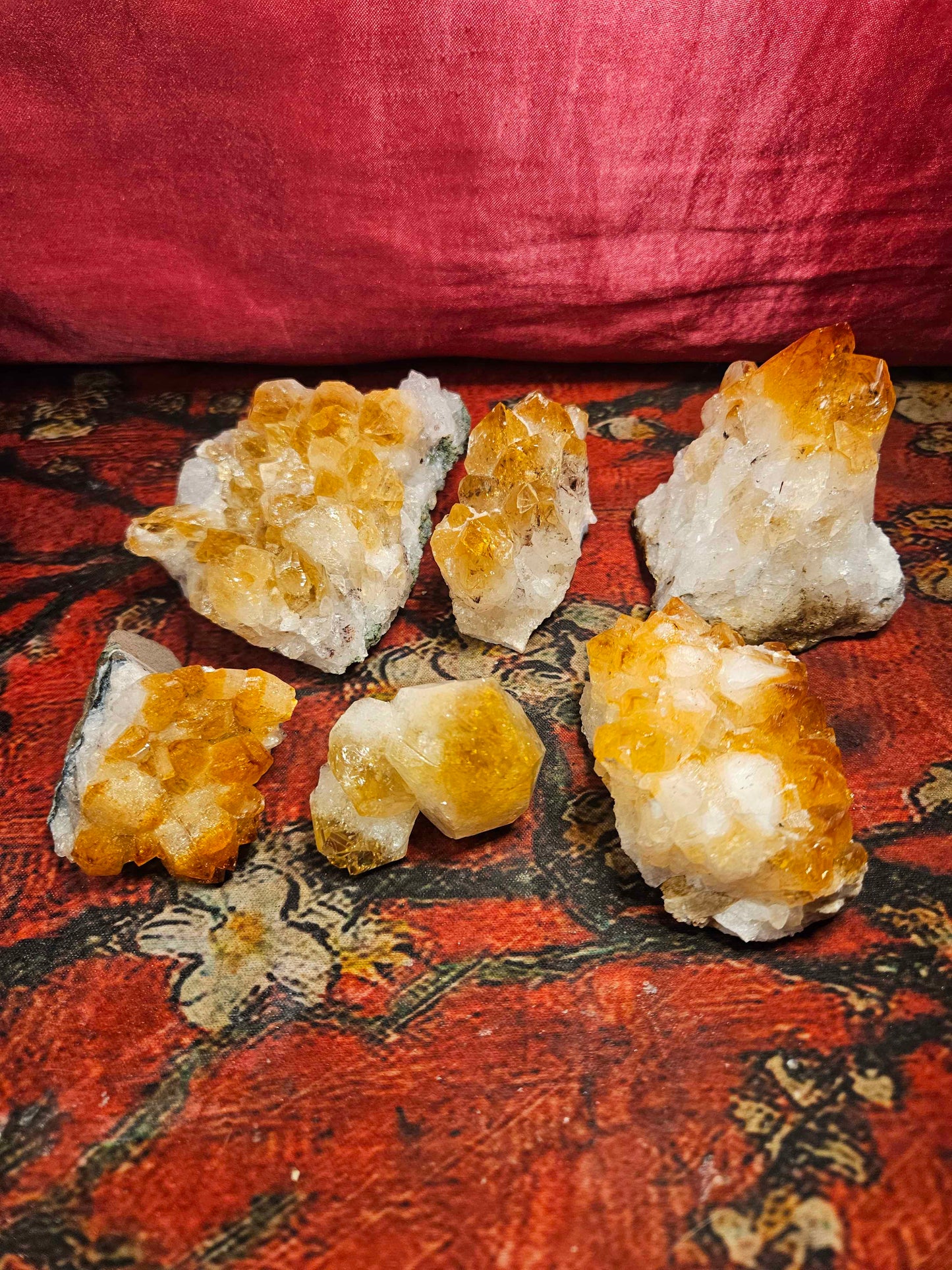 Citrine Clusters